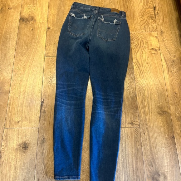 American Eagle Curvy Hi Rise Jeggings Size 0 - Picture 6 of 6